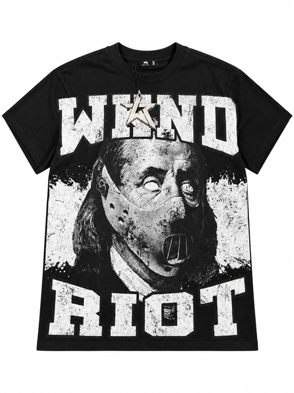 WKND Riot Get Rich or Die Tryin Graphic T Shirt Size Small